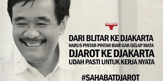 Muncul 'Sahabat Djarot' untuk pilgub DKI, ini reaksi Djarot