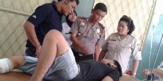 Ketahuan bawa motor curian, Andrew ditembak polisi