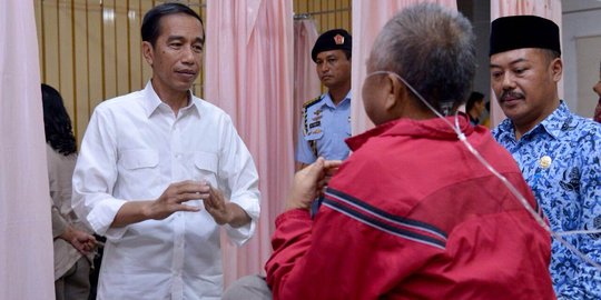 Presiden Jokowi sidak layanan BPJS di RSUD Sumedang