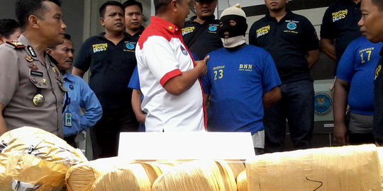 Pemasok 30 Kg ganja ditangkap BNNP Sumut