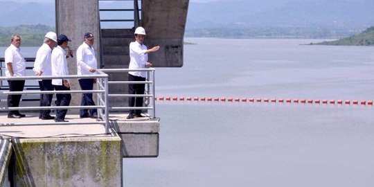 Jokowi kunjungi lokasi mega proyek Hambalang