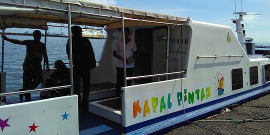 Menengok Kapal Pintar di Makassar warisan Ani Yudhoyono