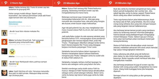 Status Path Ndoro Kakung bikin bingung