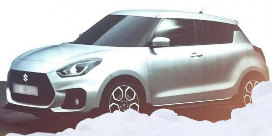 All-New Suzuki Swift wujudnya kecolongan, lebih keren?