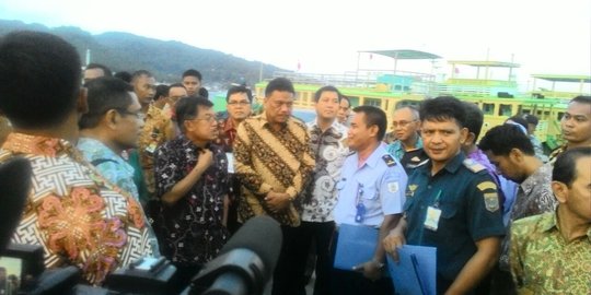 Wapres JK: Produksi ikan saja turun, bagaimana PHP mau naik