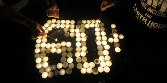 Kampanye Earth Hour, Pemkot Solo padamkan listrik di 5 ruas jalan
