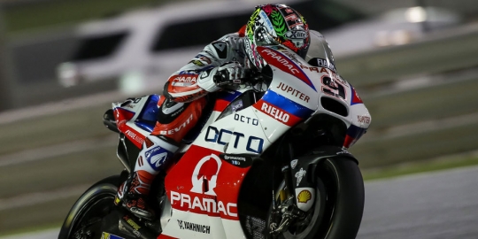 Cedera kembali, Petrucci resmi absen dari MotoGP Qatar