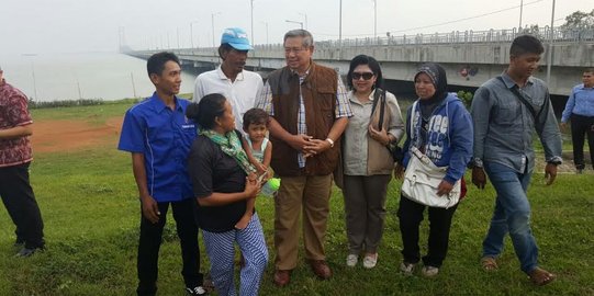 Kunjungi Suramadu, SBY cerita pembangunan sejarah jembatan