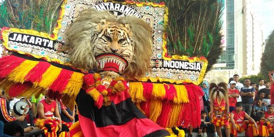 Aksi pemain Reog Ponorogo pukau pengunjung CFD, ingin diakui UNESCO