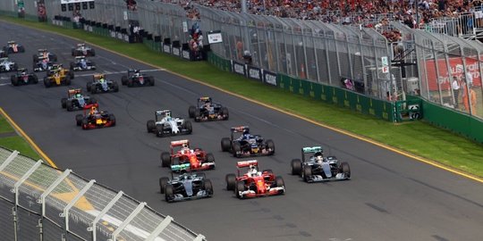 Klasemen pembalap Formula 1 selepas GP Australia 2016