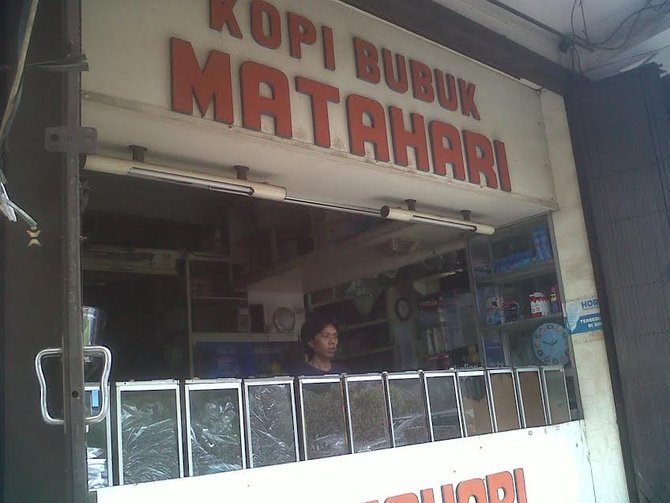 toko kopi bubuk matahari