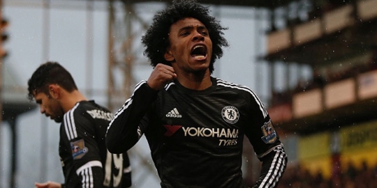 Willian: Chelsea harusnya menang