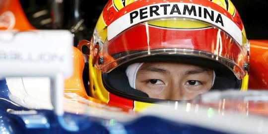 Tetap semangat Rio Haryanto!