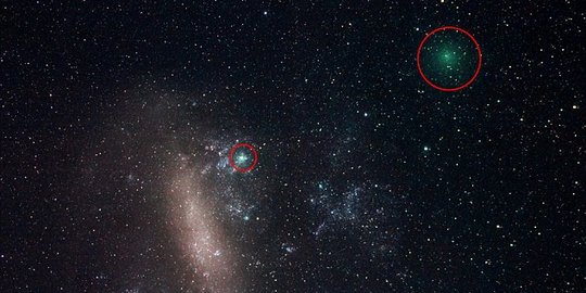 Nanti malam, komet kembar ini lintasi Bumi dengan jarak super dekat!