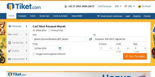 Bos Tiket.com: Kami pengalaman handle jumlah trafik tiket lebaran