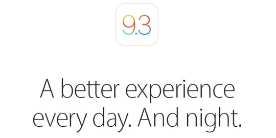 Tawarkan pembaruan menarik, iOS 9.3 resmi meluncur!