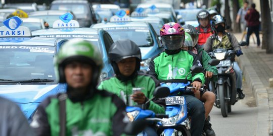 Menhub Jonan sebut keberadaan transportasi online tak dapat dicegah