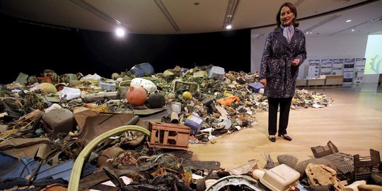 Pameran sampah laut ini bikin geleng-geleng kepala