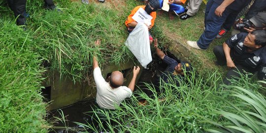 Tergiur keuntungan, SF curi kabel di gorong-gorong eks bandara