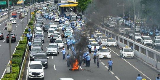 Polisi tetapkan satu tersangka bentrok sopir taksi dan GO-JEK