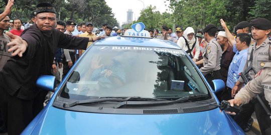 Demo sopir taksi bikin macet, Sekjen Organda minta maaf