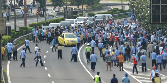 Perjalanan Taksi Blue Bird, dulu pernah didemo hingga jadi pendemo