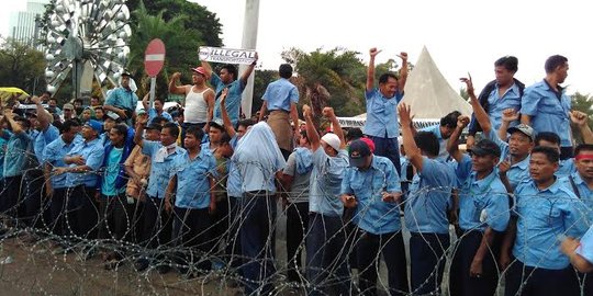 Polisi selidiki omongan Ruhut 'perusahaan taksi kerahkan sopir demo'