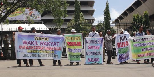 Sisir DPRD Jateng, warga Kudus protes eksploitasi air Gunung Muria