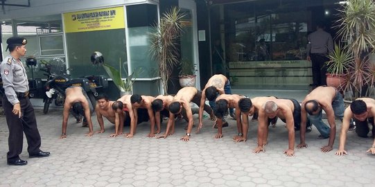 Suka bikin resah, 12 preman di Medan diringkus polisi