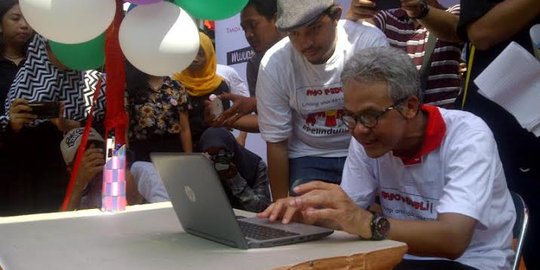 Ganjar ingin tahun ini seluruh desa di Jawa Tengah punya website