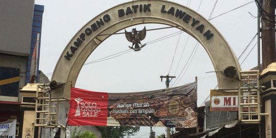 Bangunan cagar budaya di Kampoeng Batik Laweyan Solo berubah modern