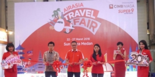 Obral Tiket Murah di AirAsia Travel Fair 2016