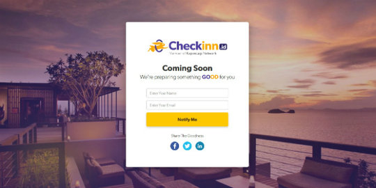 Coming soon: Checkinn.id, situs penjualan tiket paling ditunggu!