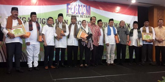 Seluruh bakal cagub DKI dapat gelar dari pemuda Betawi, kecuali Ahok