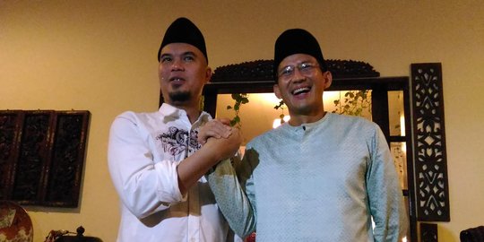 Bertemu empat mata, Dhani-Sandiaga Uno ngaku punya kesamaan ide