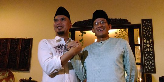 Dhani: Kalau Sandiaga maju cagub, saya ngalah jadi pendamping saja