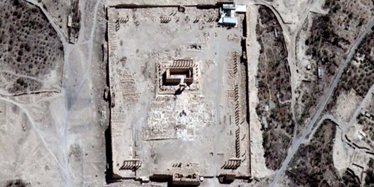 Militer Suriah rebut kembali Kota Palmyra dari tangan ISIS