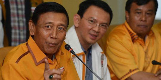 Wiranto dukung Ahok, kader Hanura berontak