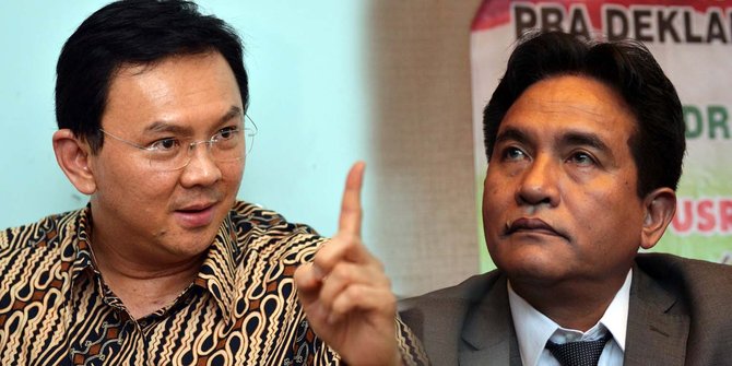 Ahok: Yusril emang suka pasang badan bela-bela yang lawan ...