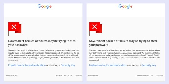 Google: 1 juta akun Gmail jadi target hacker bayaran pemerintah