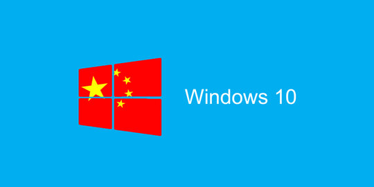 Microsoft terbitkan Windows 10 spesial untuk pemerintah China