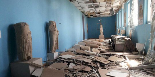 Berhasil rebut kembali kota kuno Palmyra, sejumlah artefak hancur