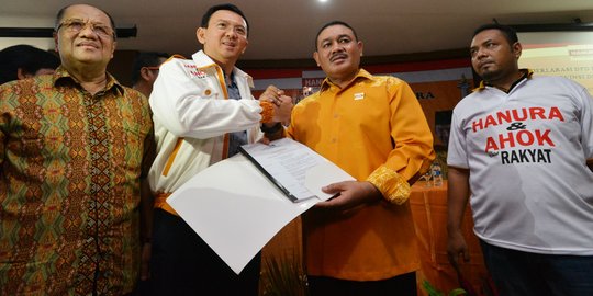 Ongen Sangaji tegaskan dukungan Hanura buat Ahok sesuai AD/ART