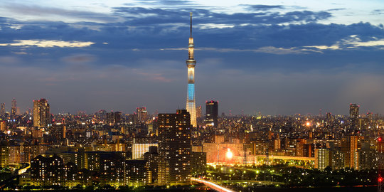 Menakjubkan, inilah kemegahan menara tinggi Tokyo Sky Tree
