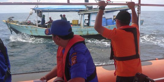 3 Hari dilaporkan hilang di laut, 4 pemancing ditemukan selamat