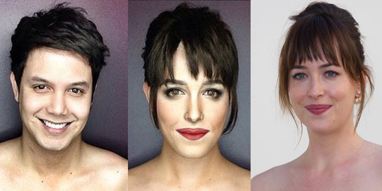 cuma modal makeup, 5 orang ini bisa bertransformasi jadi siapa saja