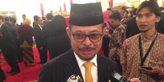 Maju ketum Golkar, Syahrul Yasin Limpo dekati keluarga Cendana