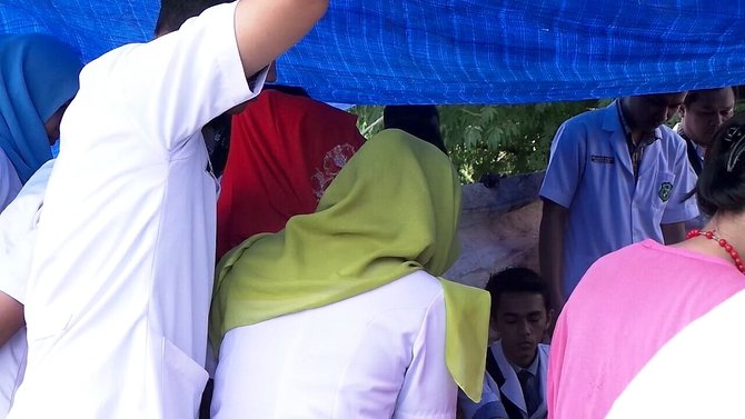 makam bayi di medan dibongkar