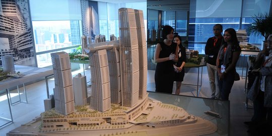 Deretan gedung pencakar langit siap hiasi China dan Singapura
