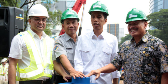 Cerita di balik perjuangan Jokowi bangun MRT belum banyak orang tahu